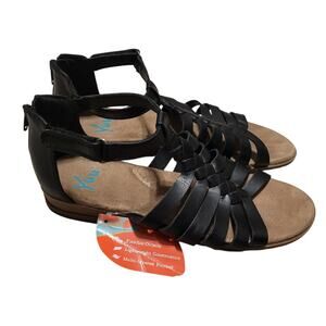 Yuu Women's Falisha Gladiator Sandals black Size 10 NWT